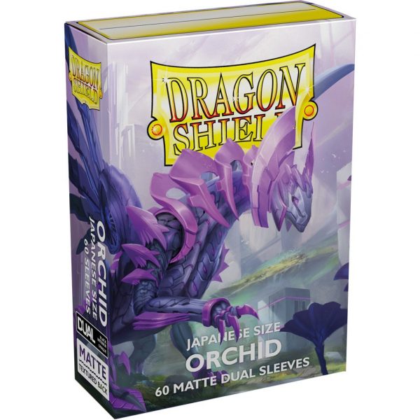 dragon shield 60 japanese sleeves matte orchid